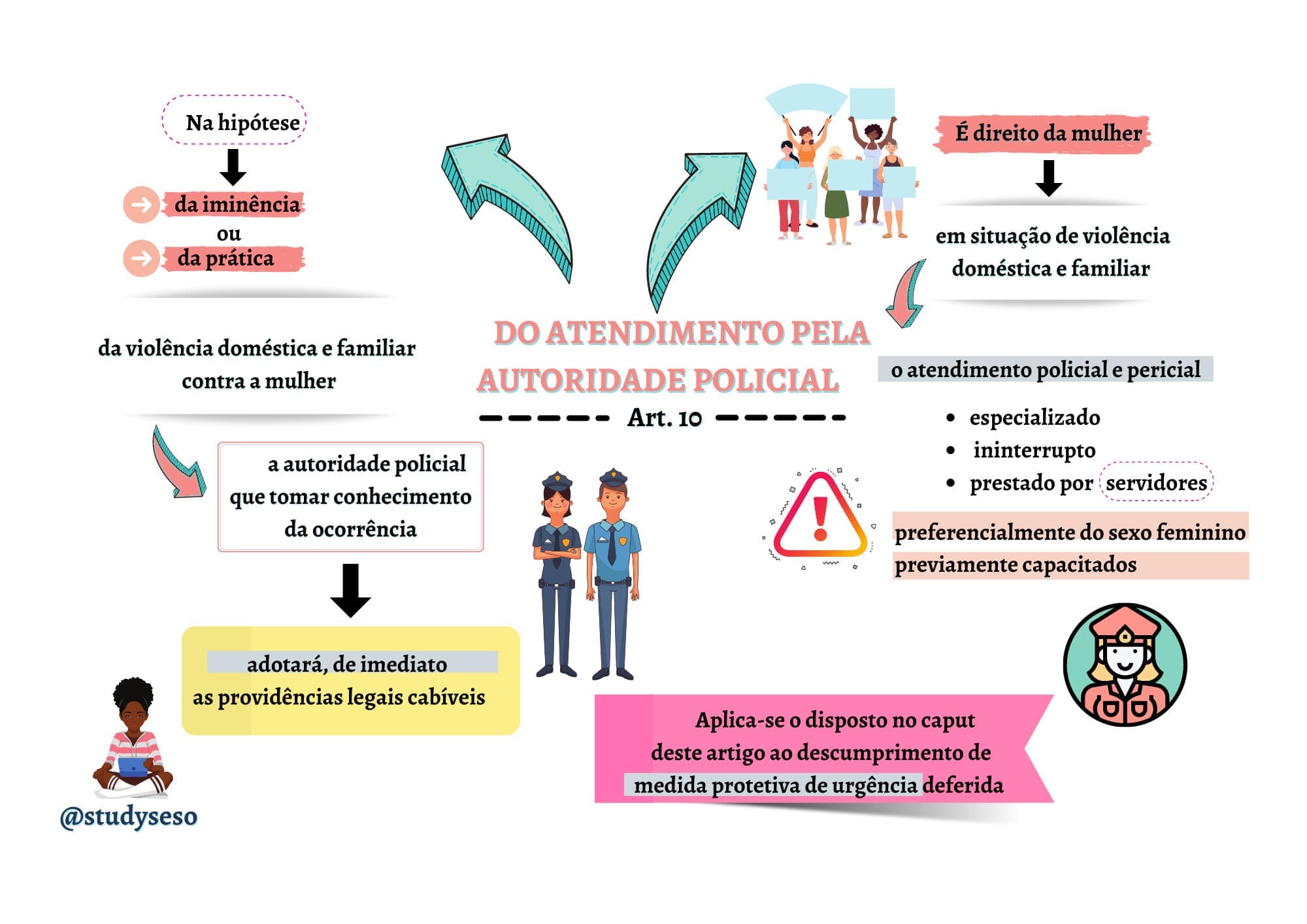 Lei Maria da Penha Esquematizada Serviço Social Esquematizado